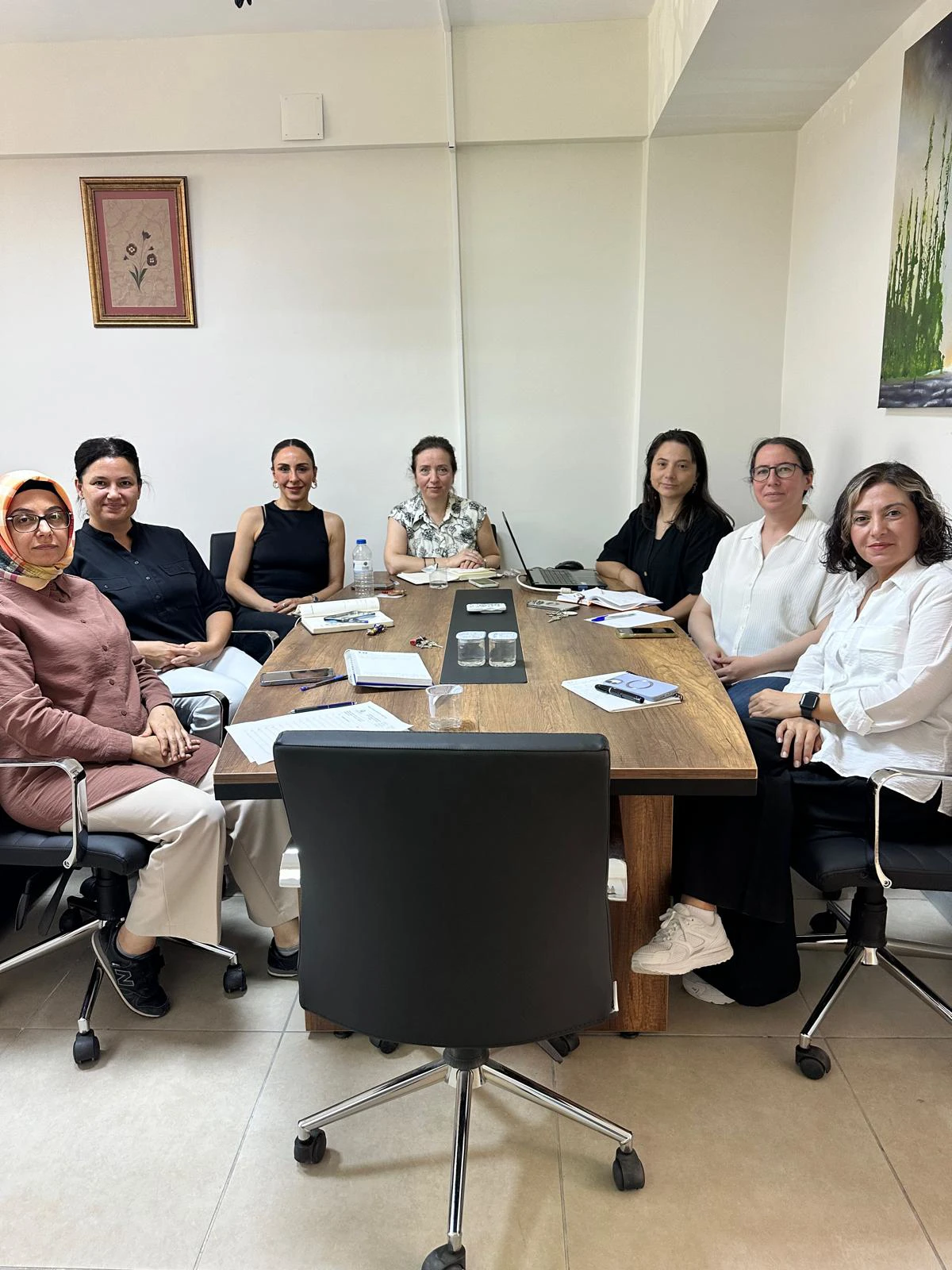 Akreditasyon süreci kapsamında Standart Başkanlıklarla ile Yapılan Toplantılar